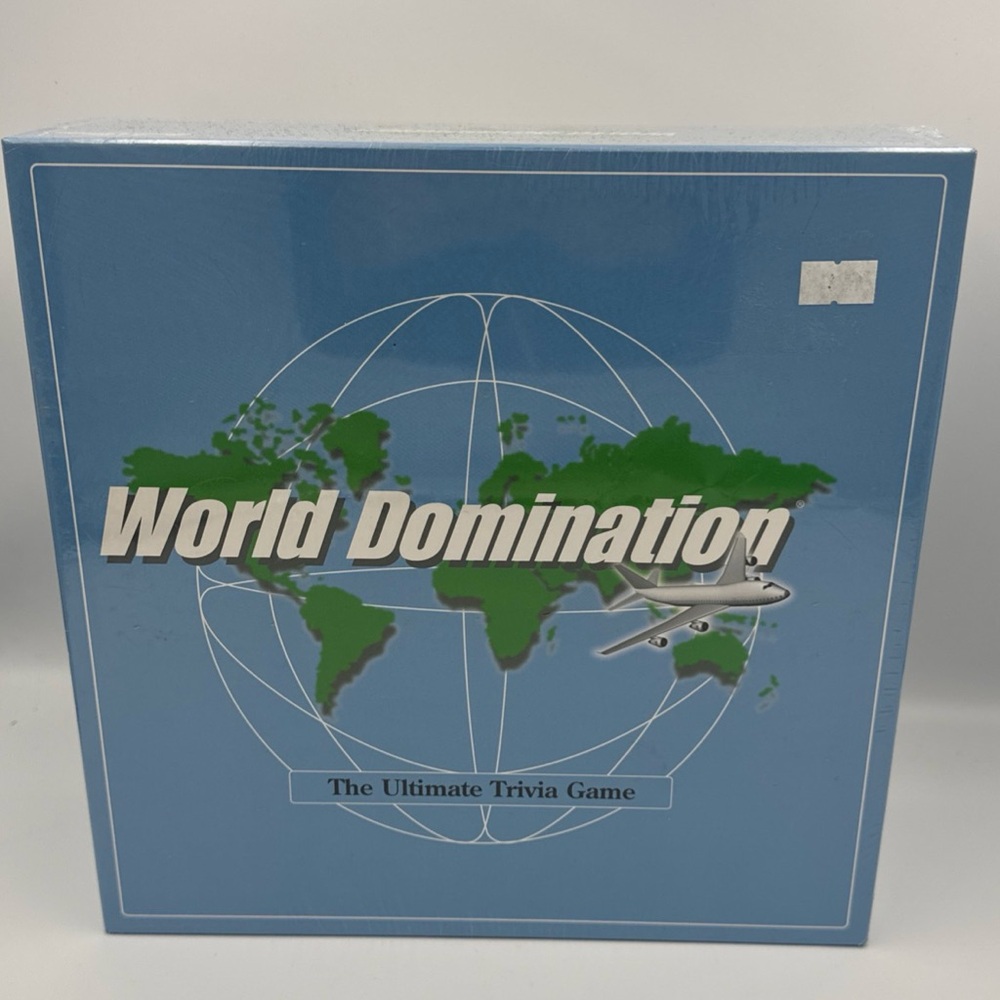 World Domination Ultimate‎ Trivia Board Game 2004 SEALED Candle Games Rare OOP